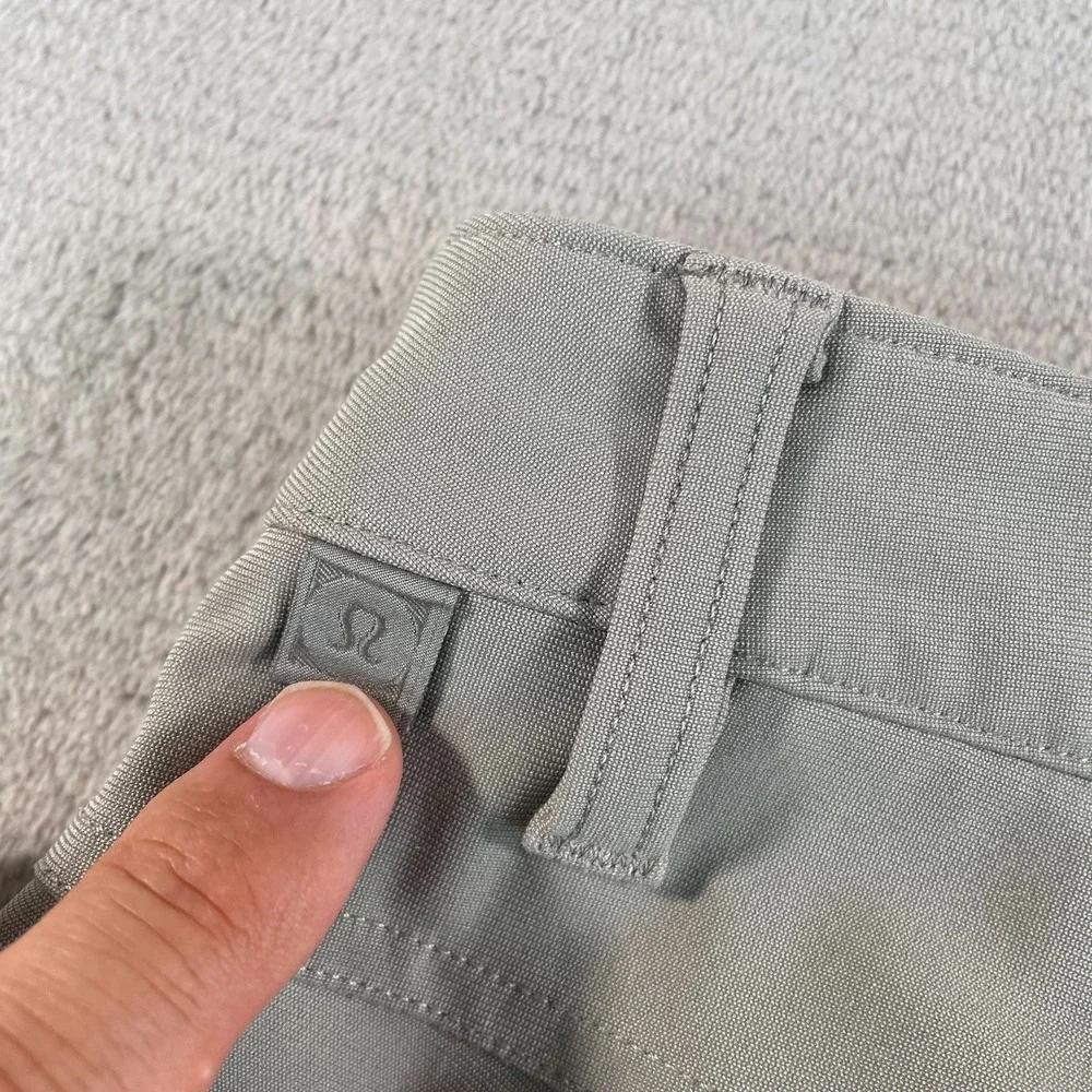 Lululemon ABC‎ Pants Men 34x27 (Tag 32) Riverstone Slim Performance Warpstreme